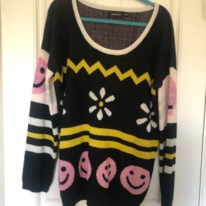 Mink Pink smiley sweater